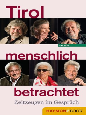 cover image of Tirol menschlich betrachtet